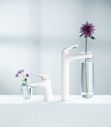 Grohe 23570LS3 Eurostyle Смеситель для свободностоящей раковины 244 мм гладкий EcoJoy