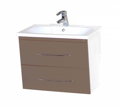 Токио 70 тумба с 2-мя ящиками кофе Л-Ток01070-14Пко