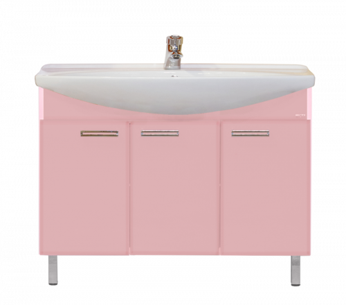 Джулия -120 Тумба прямая розовая Л-Джу01120-1210Пр