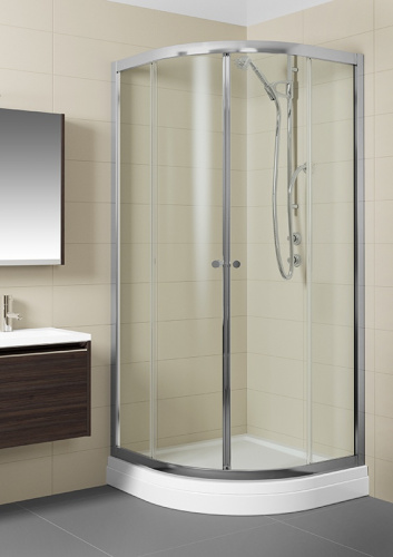 Душевое ограждение в четверть круга Riho Lucena Quadrant 90 x 90 см