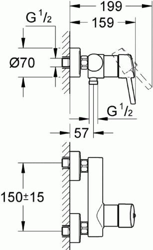 Душевая кабина CONCETTO GROHE 32210001