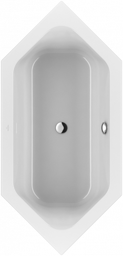 Акриловая ванна Villeroy&Boch Loop&Friends 190 x 90 UBA199LFS6V-01, внутри прямоугольник