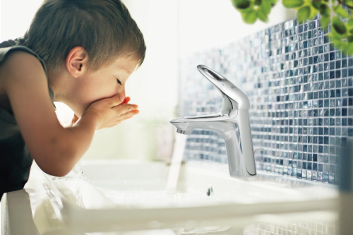 Смеситель для раковины Grohe Eurostyle 2015 23564003, с донным клапаном, хром