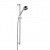 Душевой гарнитур Kludi Zenta 6074005-00 2 вида струи: дождевая, массажная