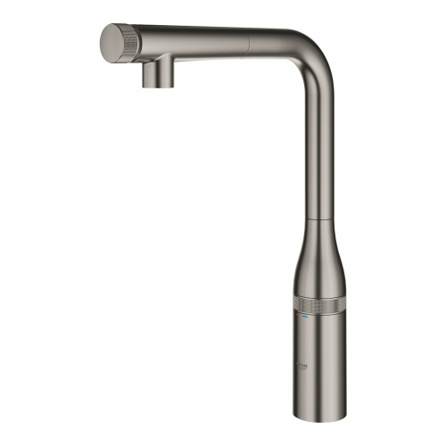 Смеситель Grohe Essence SmartControl 31615AL0 для кухонной мойки, темный графит матовый