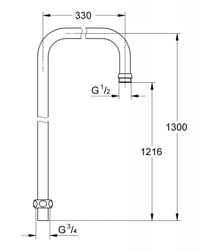 Душевая стойка Grohe Relexa Plus 27304 000