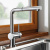 Смеситель Grohe MINTA 32168DC0 для кухни с выдвижным изливом, суперсталь