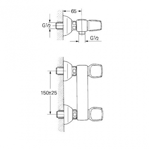Смеситель Grohe Florida 26610000 для душа