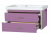 Джулия Qvatro 90 с 2-мя ящиками сиреневая Л-Джк01090-1510П2Я Джулия Qvatro 90 с 2-мя ящиками сиреневая Л-Джк01090-1510П2Я