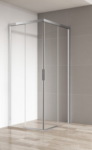 Душевой уголок COMFORT-A-2 условн. размеры, мм: 900x900x1950 габариты с диап. рег., мм: (880-900)x(880-900)x1950 шир. входа, мм: 540