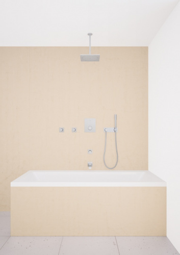 Душевой кронштейн потолочный Grohe Ondus 28497KS0, черный бархат