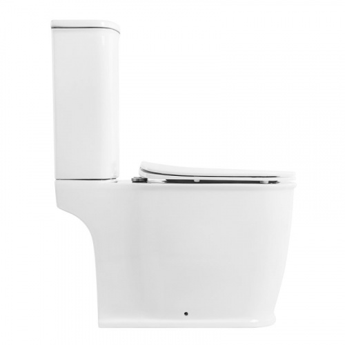 Чаша унитаза с горизонтальным выпуском P-Trape BelBagno, серия PRADO