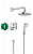 Душевой набор Hansgrohe 27294000 Croma Select E / Ecostat E