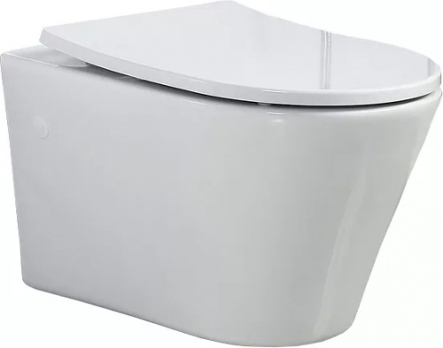 Унитаз подвесной BelBagno Flay-R BB506CH, безободковый