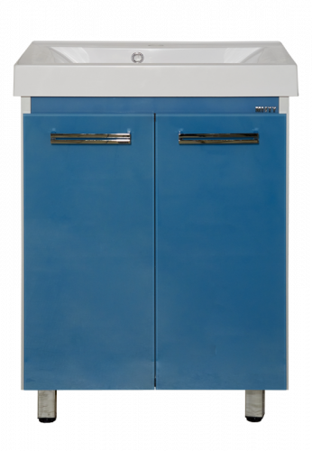 Джулия QVATRO - 65 Тумба прямая синяя Л-Джк01065-1110Пр