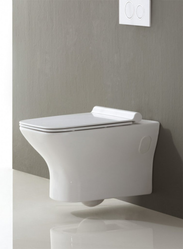 Унитаз подвесной BelBagno Romano BB248CHR-SM, безободковый