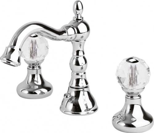 Смеситель для раковины CEZARES ATLANTIS-BLS2, CEZARES, ATLANTIS, исполнение: хром, ручки: swarovski/Металл