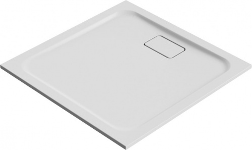 Встраиваемый литой поддон из литьевого мрамора CEZARES TRAY-TITAN-A-90-25-W, цвет: белый