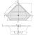 Ванна Villeroy&Boch LOOP&FRIENDS SQUARE Duo UBA140LFS3V, 140х140 см, акрил