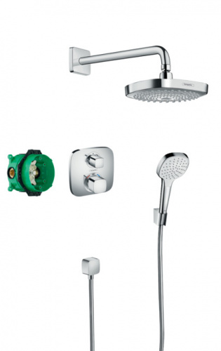 Душевой набор Hansgrohe 27294000 Croma Select E / Ecostat E