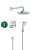 Душевой набор Hansgrohe 27294000 Croma Select E / Ecostat E Душевой набор Hansgrohe 27294000 Croma Select E / Ecostat E
