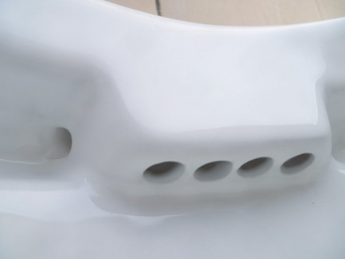 Сиденье белое с металлическими креплениями и с системой Soft close BelBagno, серия PROSPERO