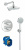 Набор для комплектации душа Grohe Grohtherm 2000 New 34283001 Набор для комплектации душа Grohe Grohtherm 2000 New 34283001