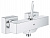 Смеситель Grohe Eurocube Joy 23665000 для душа с подключением шланга