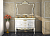 Bianco 120 с 2-мя ящиками белая сусальное золото Л-Бья01120-3912Я
