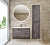 BELBAGNO KRAFT-1600 Шкаф подвесной, с двумя распашными дверцами с доводчиками, две полки внутри, левосторонний, 1600x330x300 Pino Pasadena 