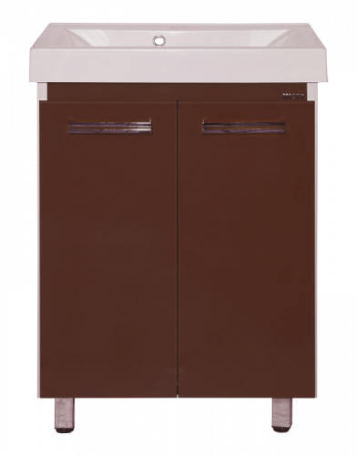 Джулия QVATRO - 65 Тумба с 2 ящ. бордовая Л-Джк01065-10102Я