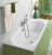 Ванна Villeroy&Boch Pavia UBQ180PAV2V-01, 180 x 80 см, Quaryl®, alpin Ванна Villeroy&Boch Pavia UBQ180PAV2V-01, 180 x 80 см, Quaryl®, alpin