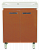 Джулия QVATRO - 75 Тумба прямая оранжевая Л-Джк01075-1310Пр