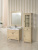 Зеркало BELBAGNO NOVANTA 860x1020 Bianco Antico Зеркало BELBAGNO NOVANTA 860x1020 Bianco Antico