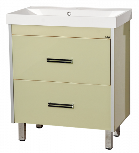 Джулия QVATRO - 75 Тумба с 2 ящ. бежевая Л-Джк01075-03102Я