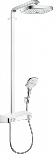 Hansgrohe 27126400 Raindance Select E 300 2jet Showerpipe, 1/2, белый/хром