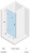 Душевая дверь в проем Riho Scandic Mistral M-101 GX060820R 70 см, правая Душевая дверь в проем Riho Scandic Mistral M-101 GX060820R 70 см, правая
