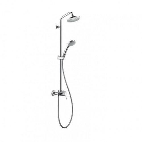 27154000 Croma 100 Showerpipe, с однорычажным cмесителем, ½’