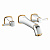 Смеситель Grohe Grandera 20415IG0 для раковины, хром/золото
