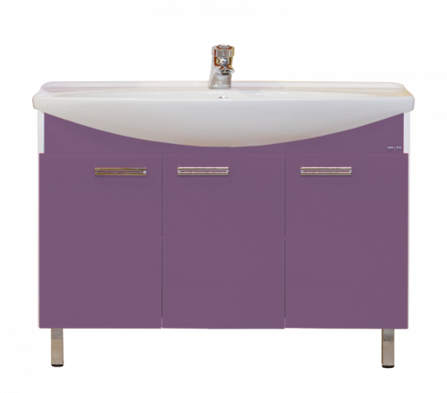 Джулия -120 Тумба прямая сиреневая Л-Джу01120-1510Пр