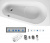 Гидромассажная ванна Riho Delta 150 x 80 см, PRO 7, левая Гидромассажная ванна Riho Delta 150 x 80 см, PRO 7, левая