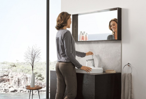 Смеситель Grohe Eurodisk Joystick, S-Size 23425 000, для раковины со сливным гарнитуром