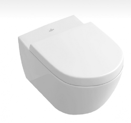 Унитаз Villeroy&Boch 2Day2 46981001/8M32S101, подвесной, с крышкой-сиденьем с микролифтом, белый альпин