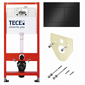 Инсталляции для унитаза TECEbase K4400403 (K400403) 4 в 1 с глянцевой панелью смыва TECEnow