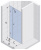 Душевая дверь в проем Riho Scandic S-102 GC71200 100*200 см Душевая дверь в проем Riho Scandic S-102 GC71200 100*200 см