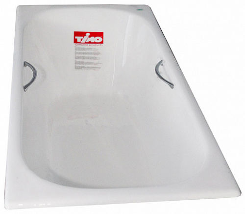 Чугунная ванна Timo "Standard 3V" 150x70, Н0000384 с ручками