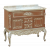 Bianco -100 Тумба с 2 ящ. коричн. серебряная патина Л-Бья01100-1391282Я Bianco -100 Тумба с 2 ящ. коричн. серебряная патина Л-Бья01100-1391282Я