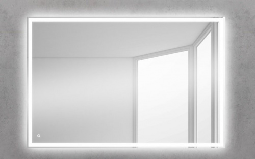 BELBAGNO SPC-GRT-1000-600-LED Зеркало с встроенным светильником и кнопочным выключателем, 12W, 220-240V, 1000x30x600 