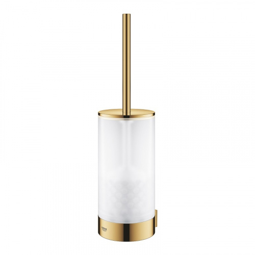 Ершик для туалета с держателем Grohe Selection 41076GL0, золото глянец